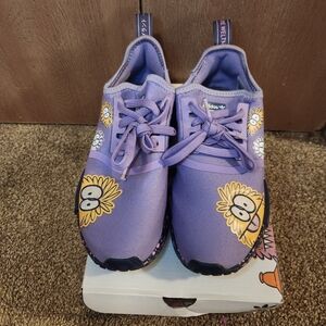 Adidas x Kevin Lyons NMD_R1 Boost Athletic Purple Monster Shoe 4.5Y Women's Sz 6